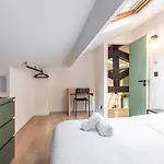 度假居 Loft Spacieux Pour 10 Personnes Avec Terrasse 尼斯