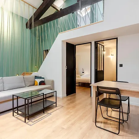 度假居 Loft Spacieux Pour 10 Personnes Avec Terrasse *